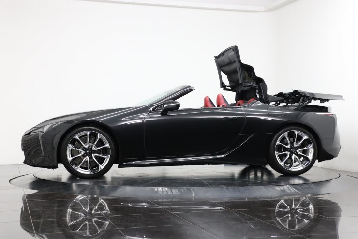 レクサス LC LC500 コンバーチブル 1オーナー 赤革 マークレビンソン