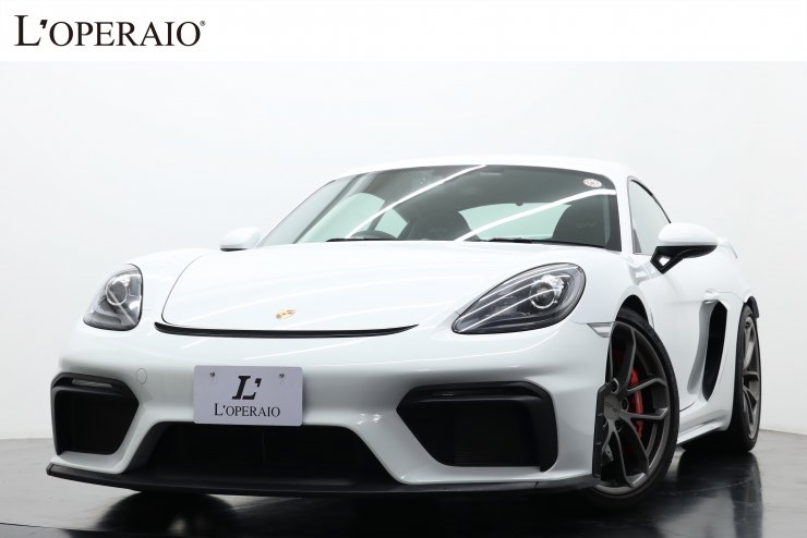 ポルシェ 718 Cayman GT4 6MT 1オーナー クラブスポーツPKG カーボン