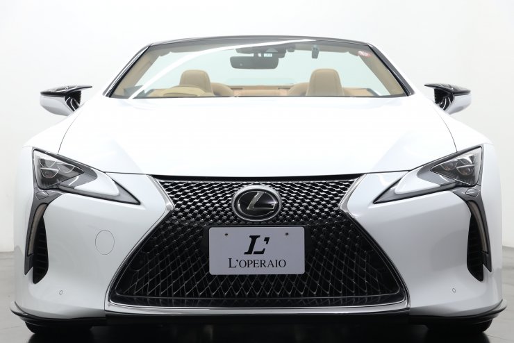 レクサス LC LC500 コンバーチブル 1オーナー オーカーレザー