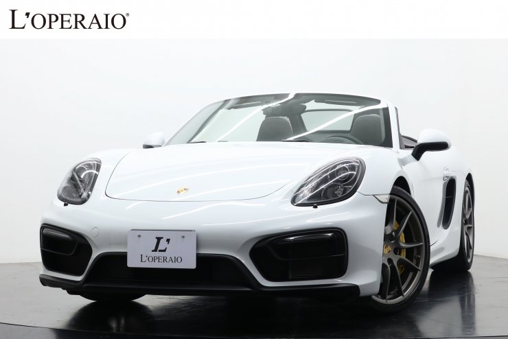 ポルシェ ボクスター (Type981) GTS 6MT 左ハンドル 有償カラー