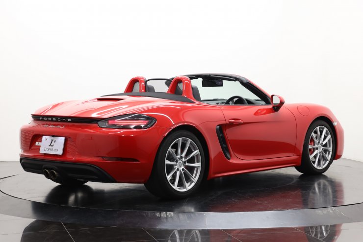 ポルシェ 718 ボクスターS 6MT 右H ロールバー/インテリアボディ同色