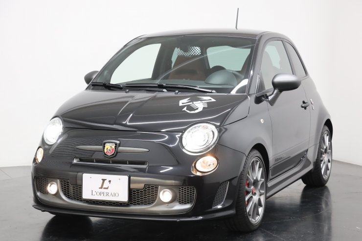 アバルト 595 コンペティツィオーネ 5MT 左H 前期最終モデル レコード