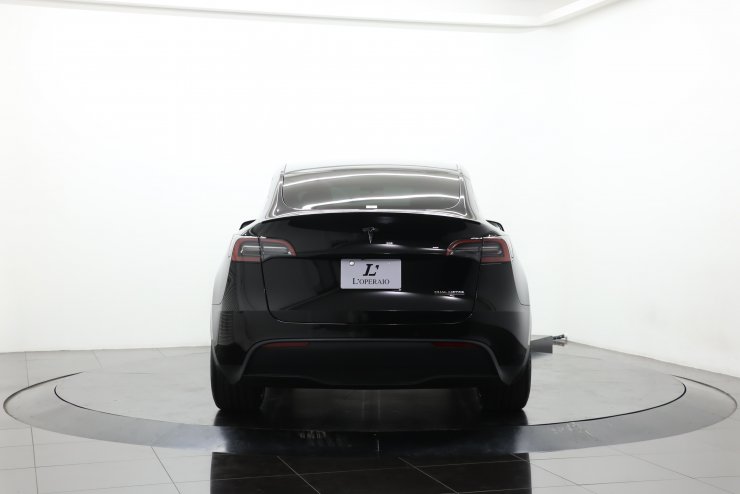 テスラ モデルY パフォーマンス 1オーナー 有償色 ブラックレザー フル