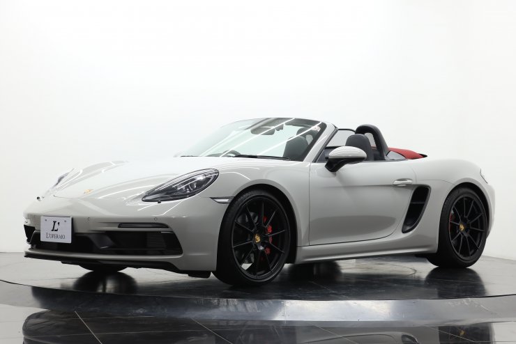 ポルシェ 718 Boxster GTS 4.0 6MT 1オーナー車 有償カラー