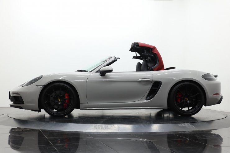 ポルシェ 718 Boxster GTS 4.0 6MT 1オーナー車 有償カラー レーン