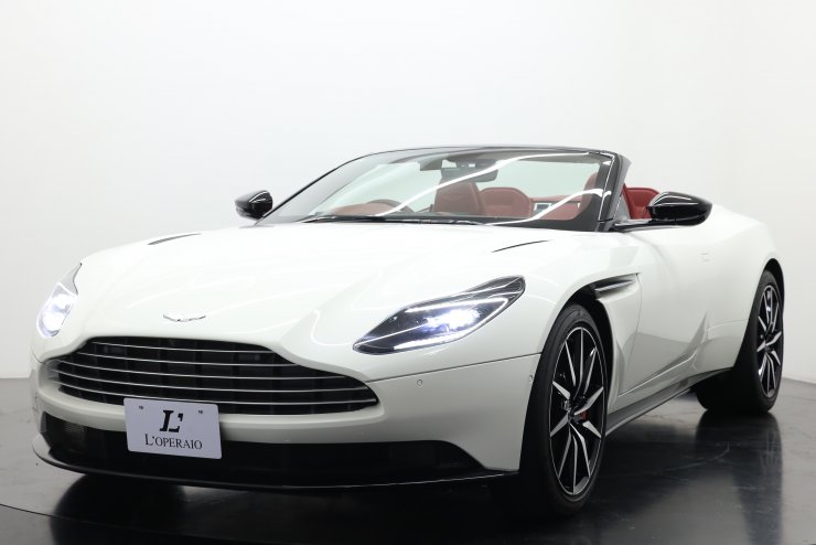 アストンマーティン DB11 Volante V8 レッドレザー レッド幌 ネクサス