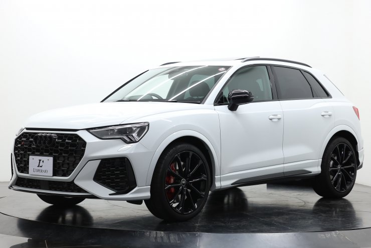 アウディ RS Q3 1オーナー 純正21インチ5VスポークAW ブラック