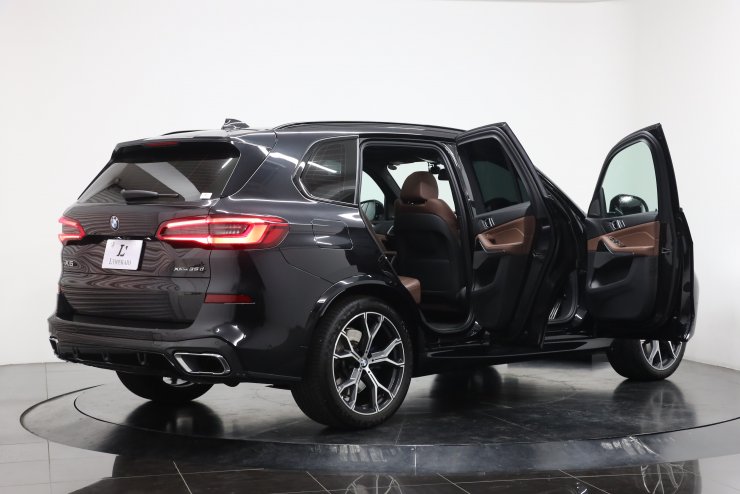  X5 ブラックオープンカー　自動 BMW X5 35d xDrive Mスポーツ 1オーナー 有償色 ドライビング
