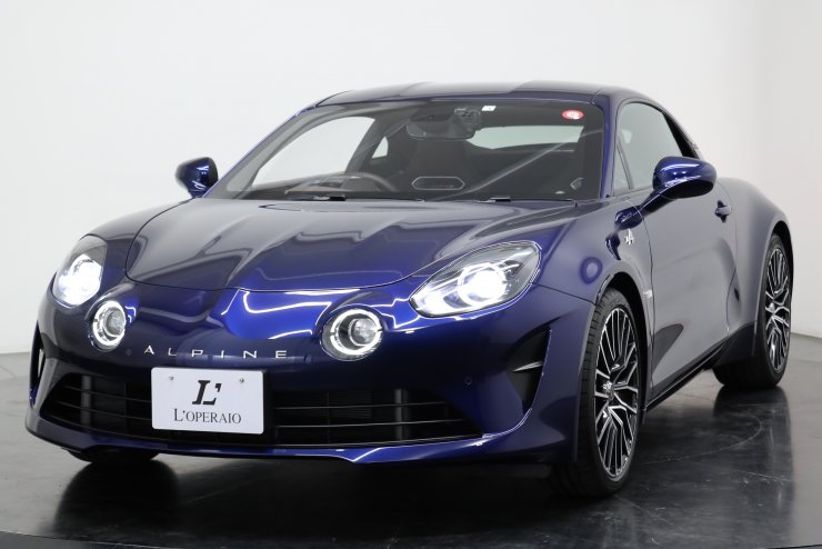 アルピーヌ A110 GT 1オーナー ブルーアビスメタリック 茶革