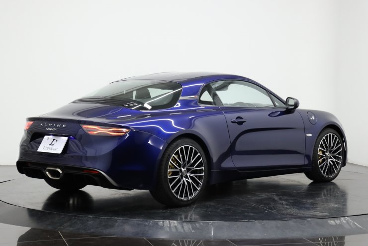 Alpina A110 ノベルティ アルピーヌ A110 GT 1オーナー ブルーアビスメタリック 茶革