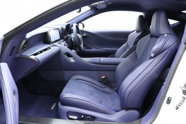 LEXUS LC500 21インチ ボディ色塗装 217カラー 4本セット レクサス LC 500 EDGE 限定60台 専用マットカラー ネイビー