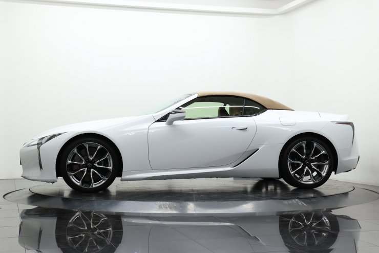 レクサス LC LC500 コンバーチブル オーカーレザー サンドベージュ幌