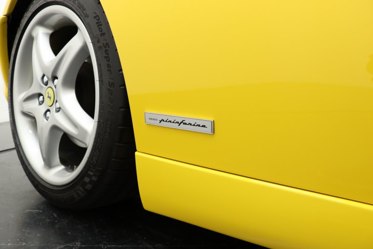 Ferari 355イエロー室内ミラー流線型 （社外品） Ferari 355イエロー室内ミラー流線型 （社外品）