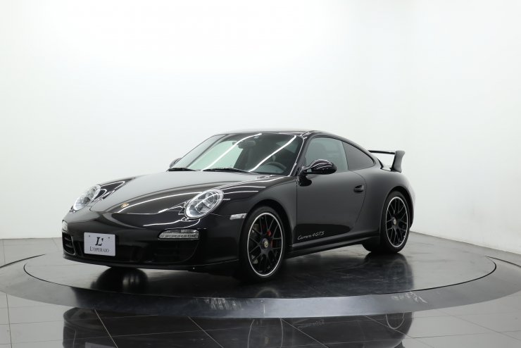 ポルシェ 911(Type997) カレラ4 GTS PDK 左ハンドル 黒ハーフ革