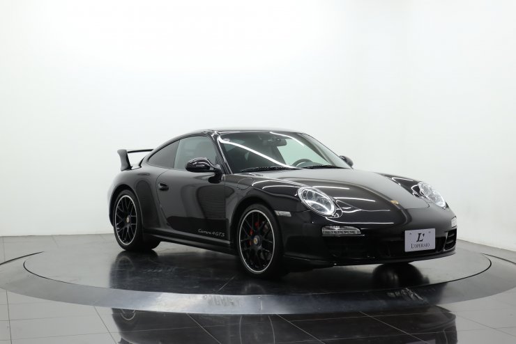 ポルシェ　911カレラ ポルシェ 911(Type997) カレラ4 GTS PDK 左ハンドル 黒ハーフ革