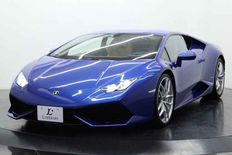 ランボルギーニ ウラカン LP610-4 左ハンドル ベージュレザー 純正