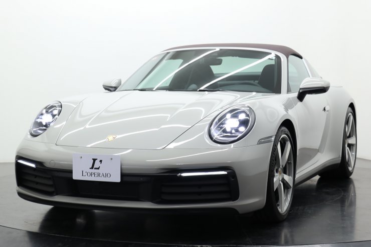 ポルシェ 911(Type992) Targa 4S PDK 1オーナー OP総額約308万円 走行