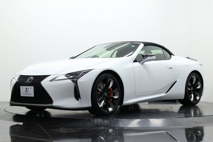 レクサス LC LC500 コンバーチブル 24y後期モデル 1オーナー TRDパーツ
