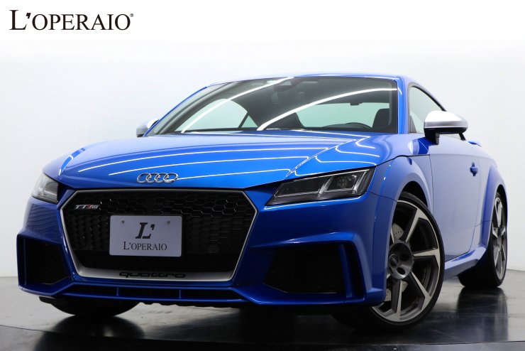 アウディ TT RSクーペ Sトロニック 左H 有償色 アシスタンスパッケージ