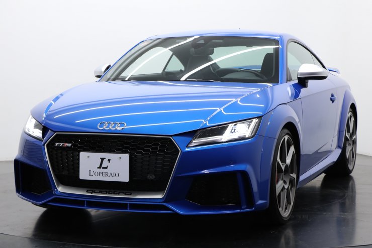 アウディ TT RSクーペ Sトロニック 左H 有償色 アシスタンスパッケージ