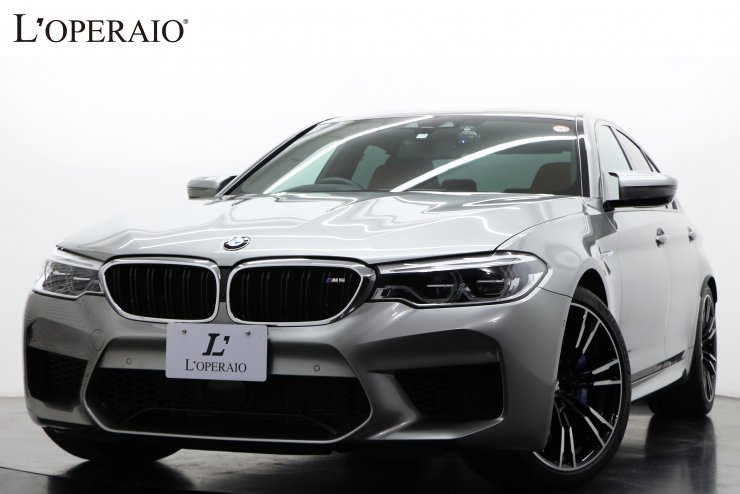 BMW M5 M xDrive 茶×黒レザー カーボントリム ハーマンカードン 純正20