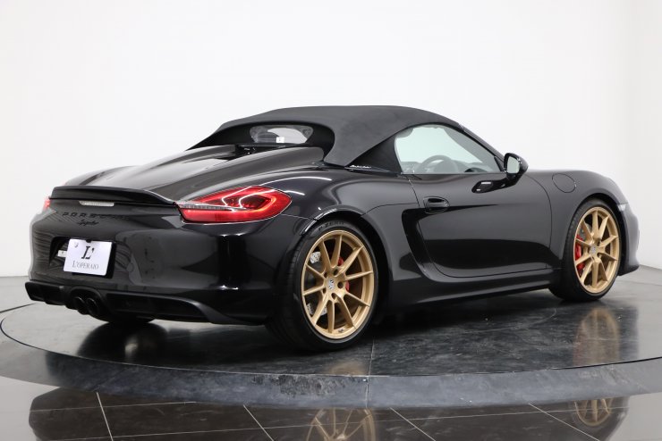 ポルシェ ボクスター (Type981) Spyder 6MT 有償色 スポーツクロノPKG