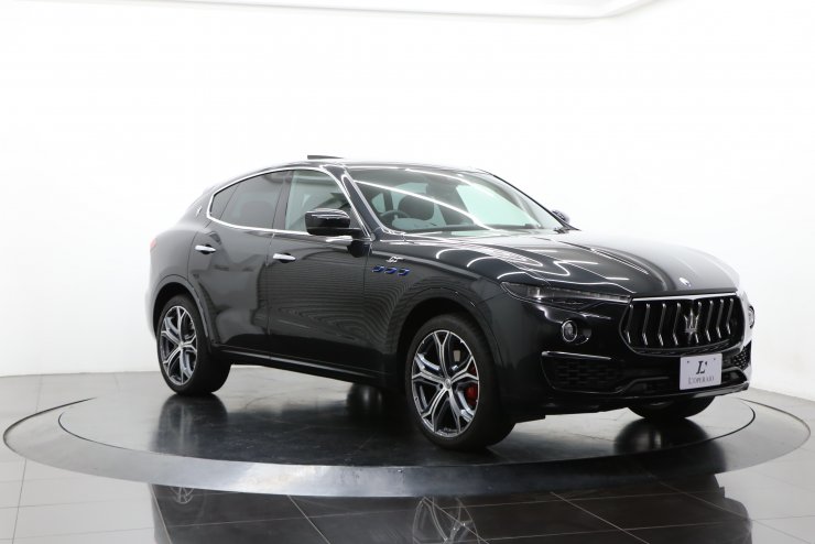 【美品 マセラティ レヴァンテ 純正 21インチ サテンブラック 4本】 マセラティレヴァンテ純正21インチヘリオスマットホイール