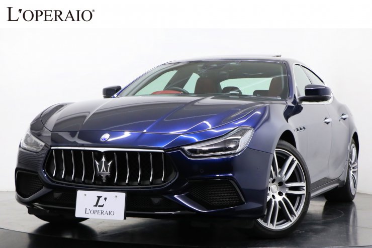 マセラティ ギブリ S GranSports 1オーナー 有償色 赤革 サンルーフ FR