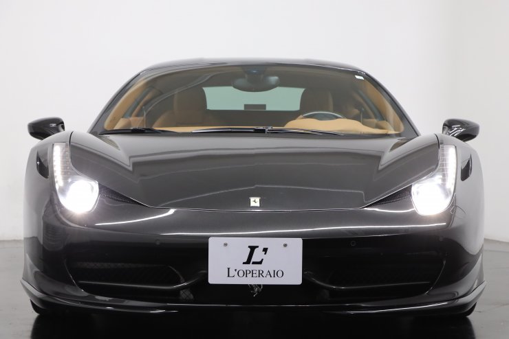 フェラーリ 458 Italia F1 DCT 正規ディーラー車 カーボンLED