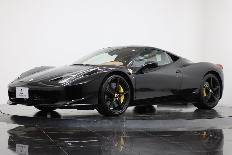 フェラーリ 458 Italia F1 DCT 正規ディーラー車 カーボンLED