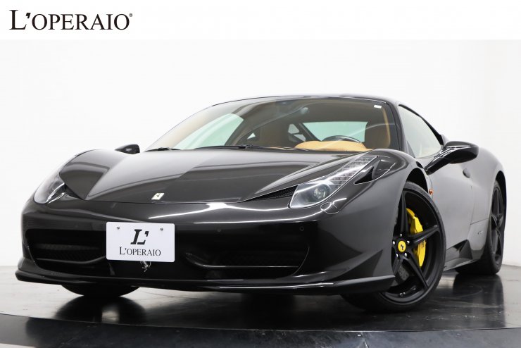 【りん】D&G 1/43 SVR 458 Italia Black フェラーリ 458 Italia F1 DCT 正規ディーラー車 カーボンLED
