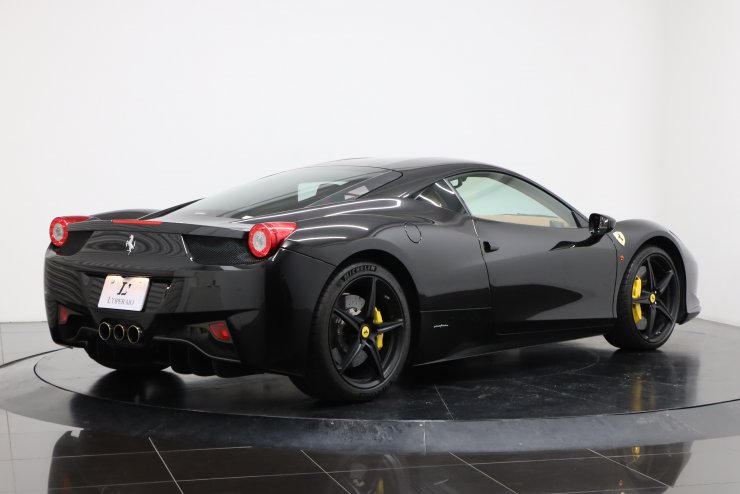 フェラーリ 458 Italia F1 DCT 正規ディーラー車 カーボンLED