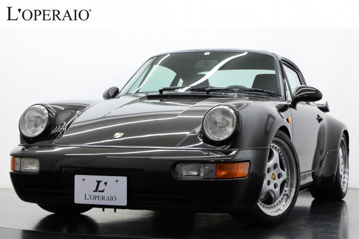 ポルシェ 911(Type964) Turbo 3.6 5MT 後期モデル 新車並行車 サンルーフ 整備記録完備中古車
