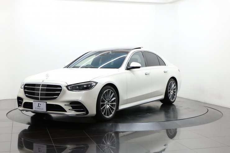 メルセデスベンツ Sクラス S500 4MATIC AMGライン 有償色 レザー