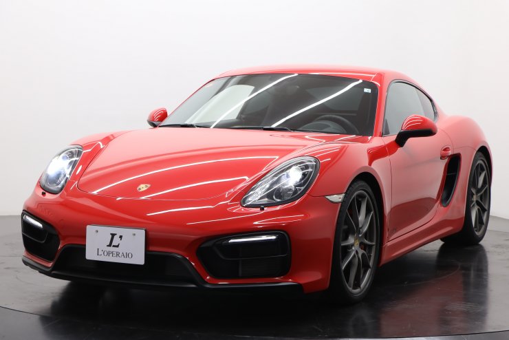 ポルシェ ケイマン (Type981) GTS 6MT 左HスポーツクロノPKG