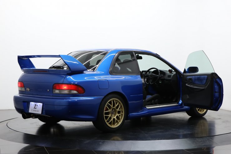 1/43　スバル　インプレッサ改　22B-STi　BBS-RS　アルミ製　深リム スバル インプレッサ 22B STiバージョン 5MT 限定400台 17インチ