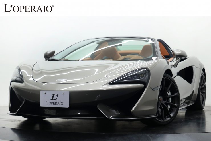 マクラーレン 570S Spider 有償カラー 左ハンドル ブラウンレザー