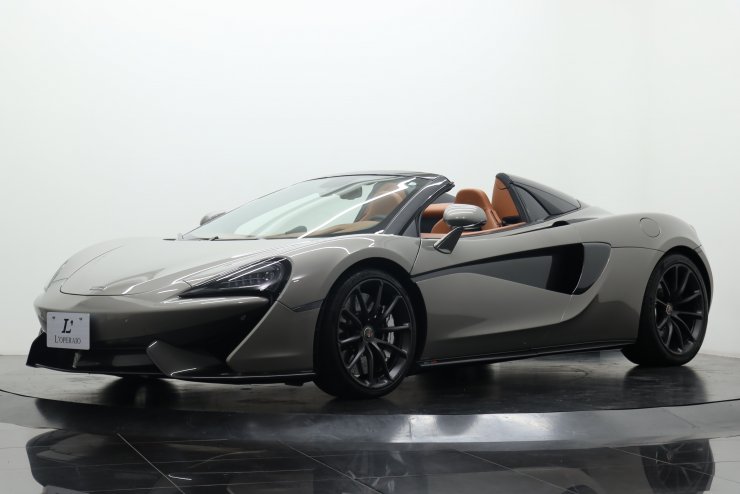 マクラーレン 570S Spider 有償カラー 左ハンドル ブラウンレザー