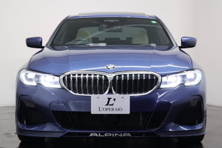 アルピナ B3 リムジン アルラット 有償色 アルピナブルー ベージュ革