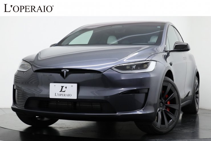 テスラインテグラルフレッシャー‪α‬ テスラ関数 テスラ モデルX プラッド 左ハンドル 現行モデル 有償カラー ホワイト