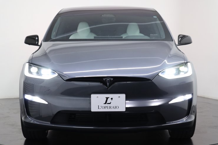 テスラ モデルX プラッド 左ハンドル 現行モデル 有償カラー