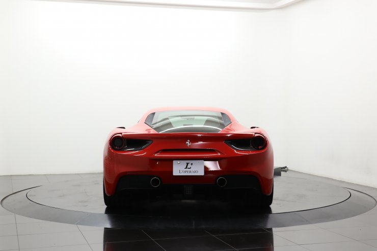 フェラーリ 488 GTB 純正 20in 鍛造 11J+38.5 1本 フェラーリ 488 GTB F1 DCT 正規ディーラー車 カーボンLEDステアリング