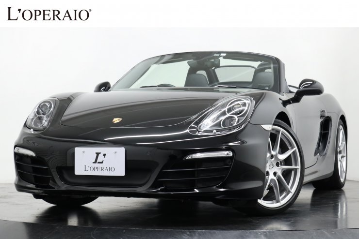 ポルシェ ボクスター (Type981)Boxter Black Edition 6MT 特別仕様車