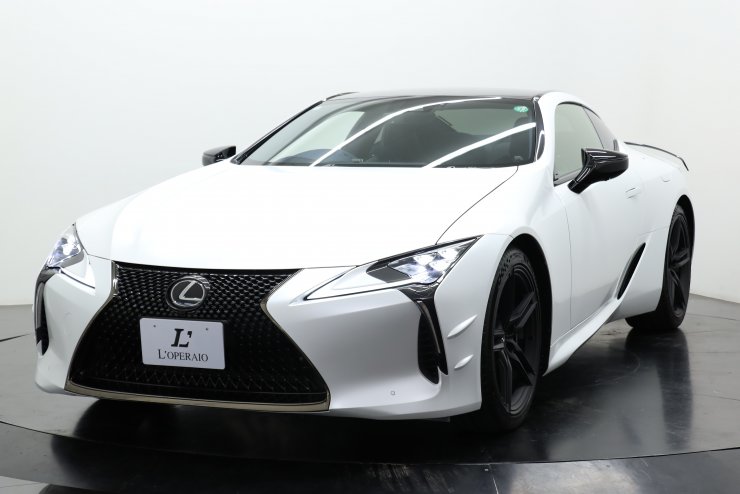レクサス LC 500 EDGE 限定60台 専用マットカラー ネイビーハーフ