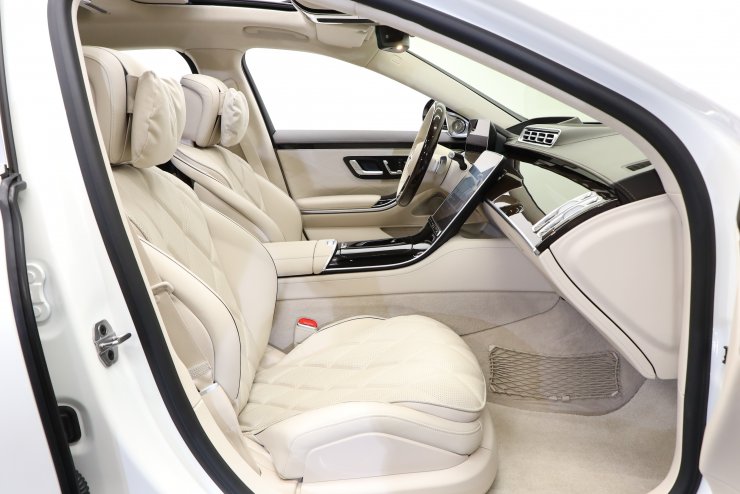 メルセデス・ベンツ/ ハンドル メルセデス ベンツ バーズアイウッド/レザー ステアリング :Sクラス