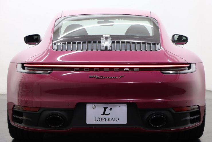 ポルシェ 911(Type992) Carrera T 7MT 1オーナー OP総額約228万円 左