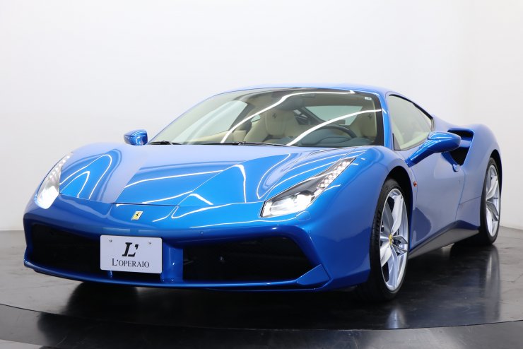 【純正】フェラーリ　サスペンション　488スパイダー フェラーリ 488 GTB 正規ディーラー車 サスペンションリフター