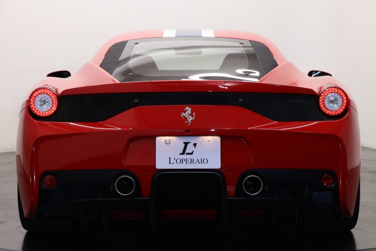 フェラーリ 458 スペチアーレ F1 DCT 正規ディーラー車