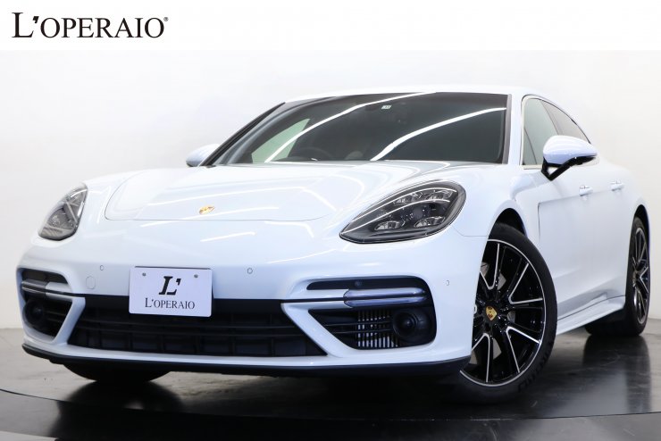 ポルシェ パナメーラ Turbo PDK ブラウン×ブラックレザー スポーツ 