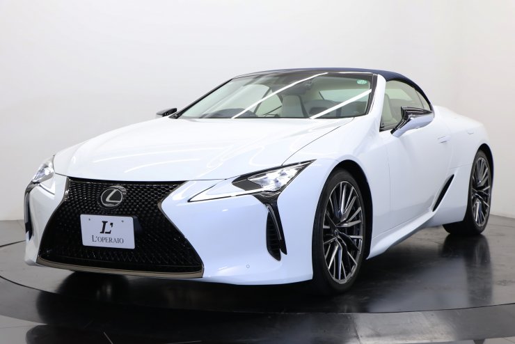 人気ブランドランキング レクサス ブルー 紺幌 1オーナー コンバーチブル LC500 LC タイヤ・ホイール
